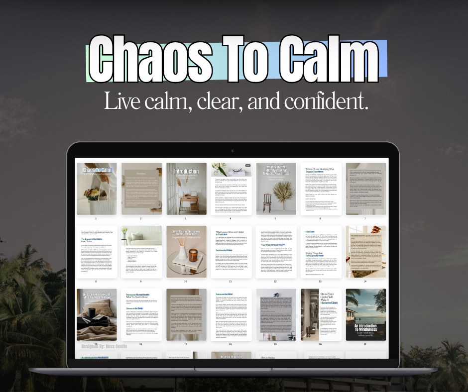 Chaos to Calm eBook – Live Calm, Clear, and Confident