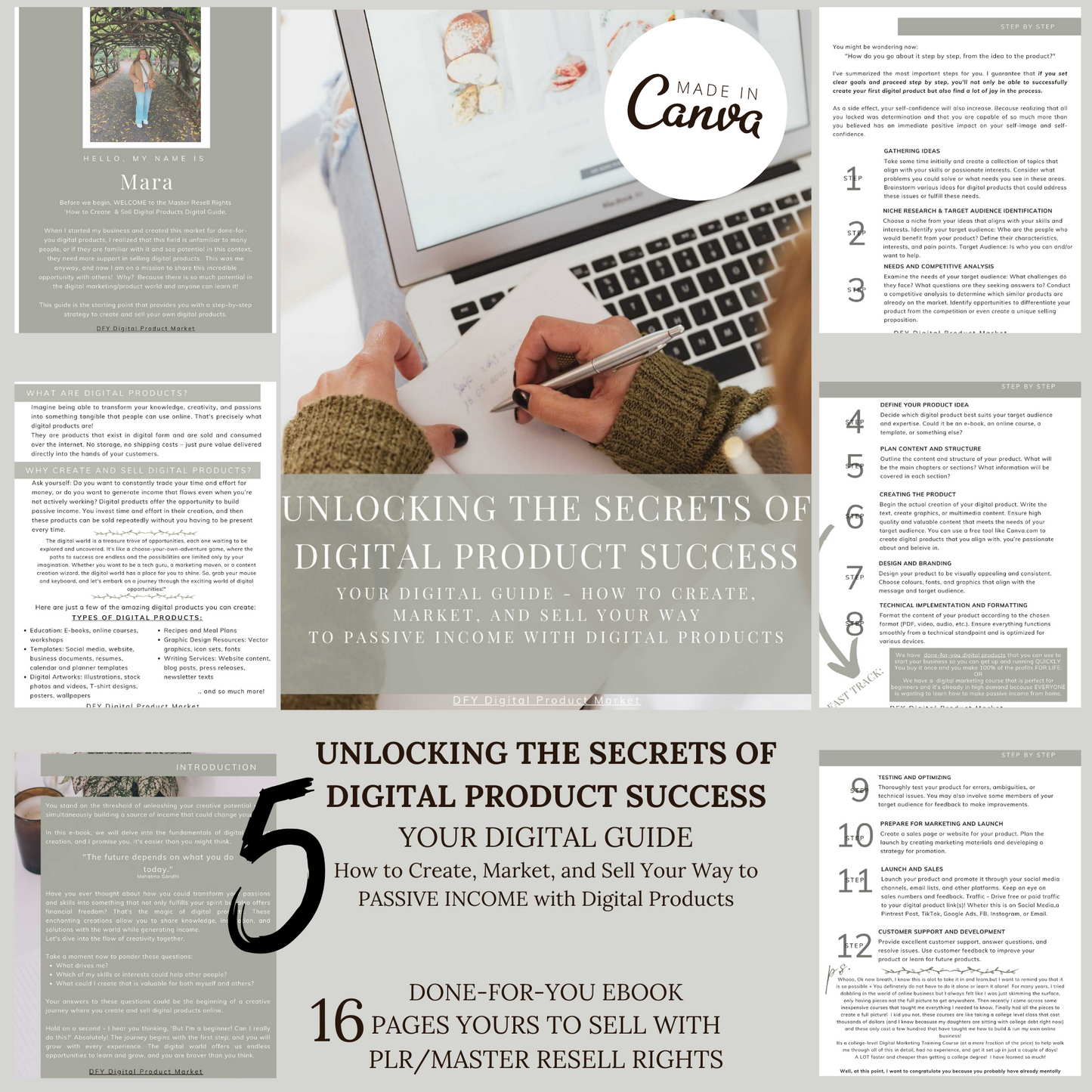 Starter Bundle | 5 Ebooks Beginner Package with Master Resell Rights