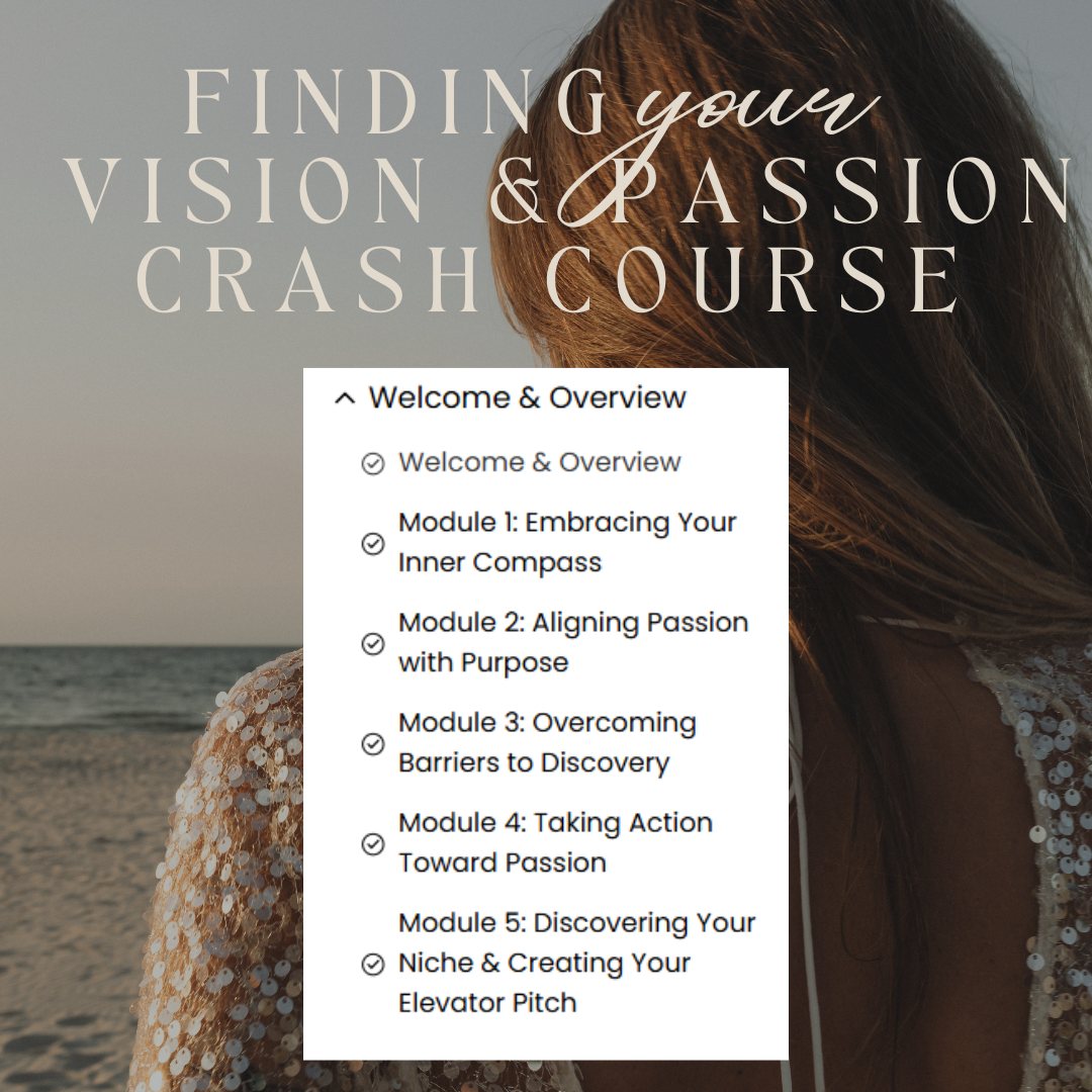Finding Your Vision & Passion Crash Course