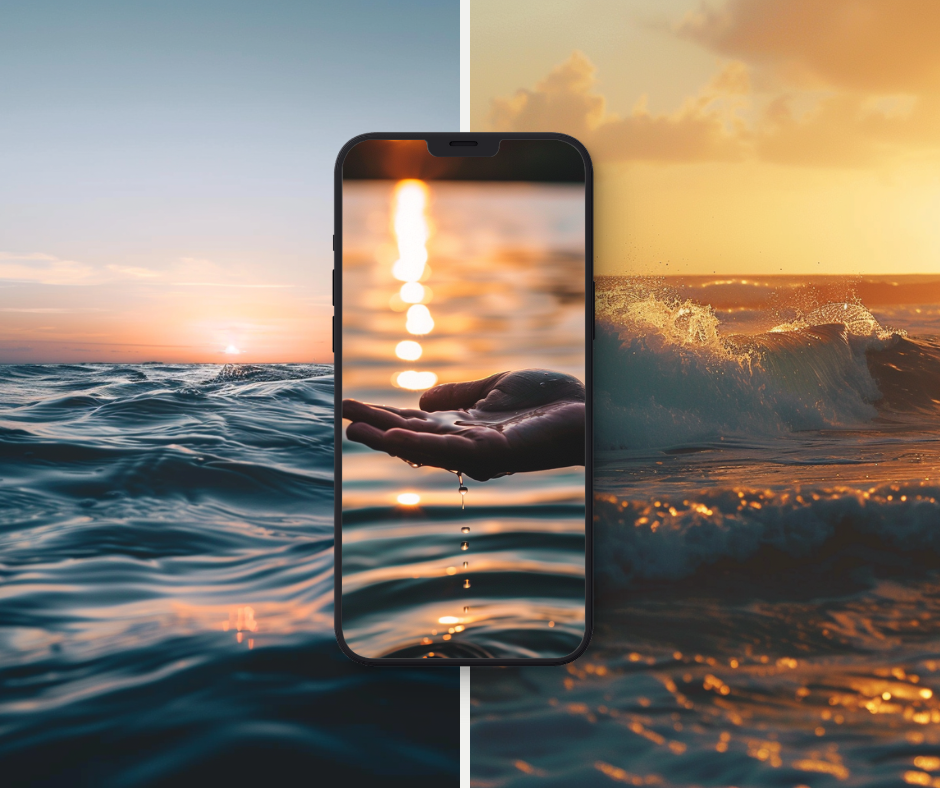 Golden Hour Aesthetic AI Stock Images