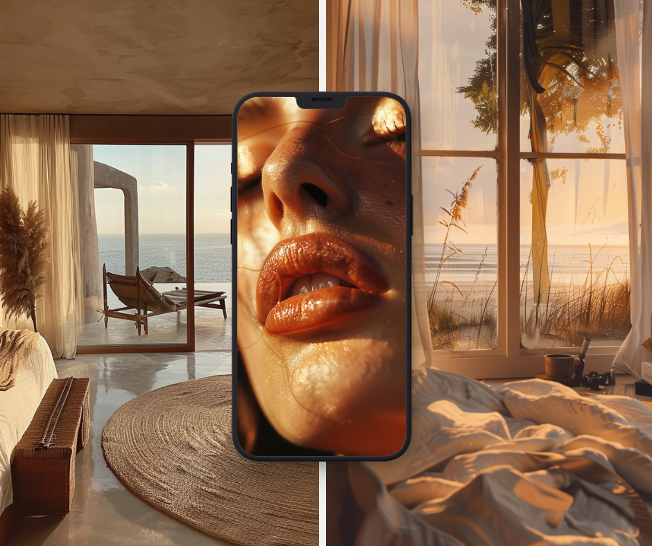 Golden Hour Aesthetic AI Stock Images