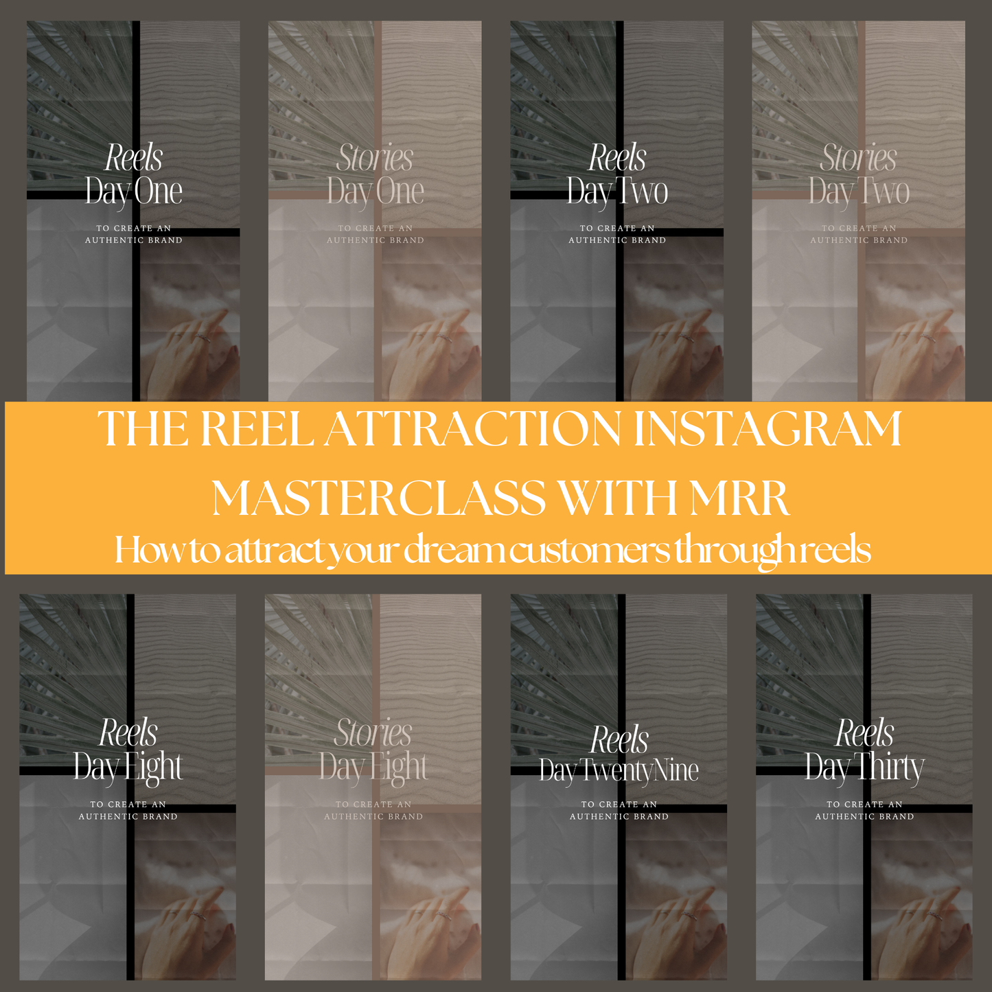 The Reel Attraction Masterclass with MRR