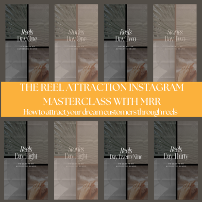 The Reel Attraction Masterclass with MRR
