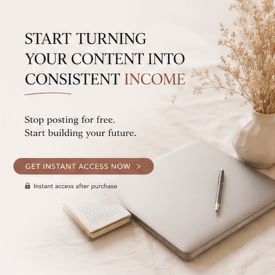 Stop Posting for Free — Facebook Monetization Blueprint