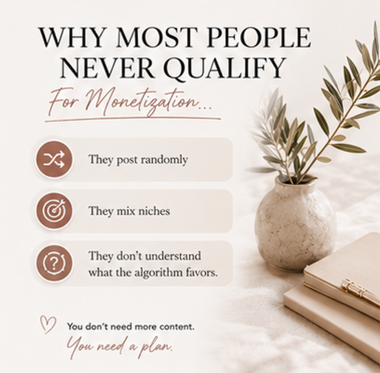 Stop Posting for Free — Facebook Monetization Blueprint