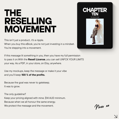 UnF*ck Your Limits – 70-Page Mindset & Self-Worth Transformation Ebook (PLR)