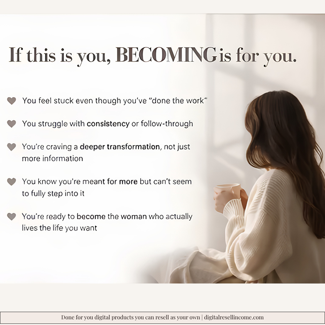 Becoming Course - How to Make ANY Strategy Work for You