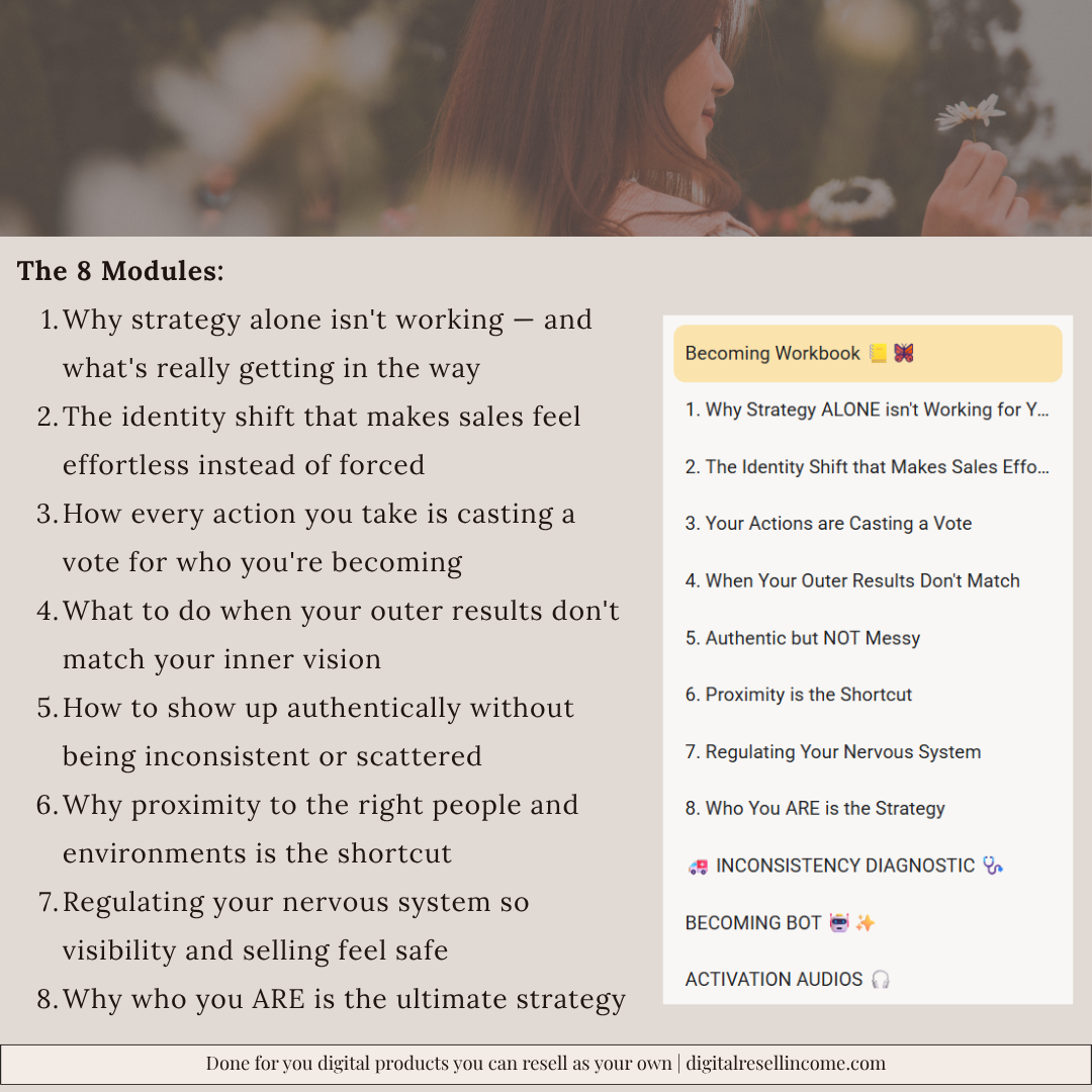 Becoming Course - How to Make ANY Strategy Work for You