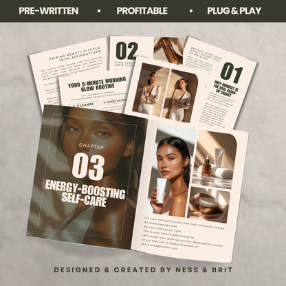 The Glow Up Guide — 25-Page Beginner’s Skincare Guide